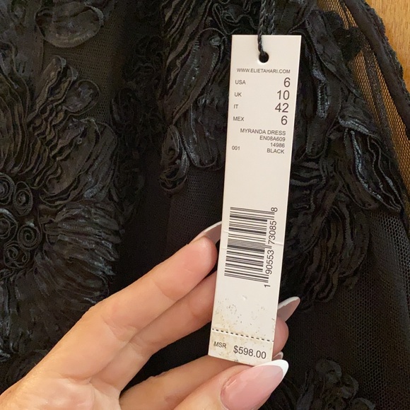 NWT Elie Tahari A-Line dress - Picture 4 of 5